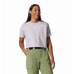 MHW Logo Crop Woman SS T-Shirt